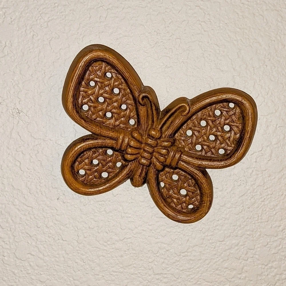 Burwood Brown Butterfly Wall Decor Set of Three